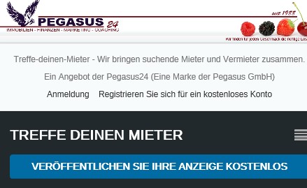 Pegasus24 startet neues Mieter-Portal